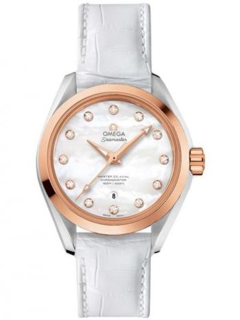 Đồng hồ Omega 23123342055001 Seamaster Aqua Terra Mother of Pearl 231.23.34.20.55.001